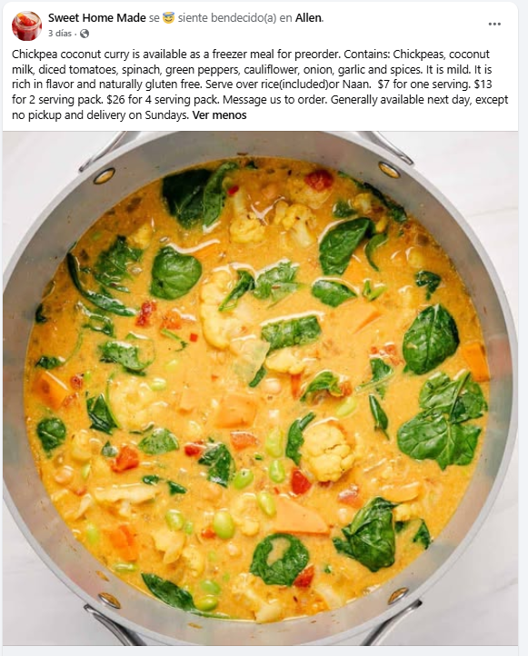 Vegetarian freezer meals